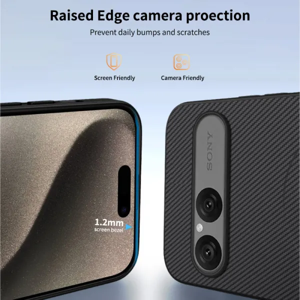 CARBON MAGSAFE Ochranný obal pre Sony Xperia 10 VII modrý