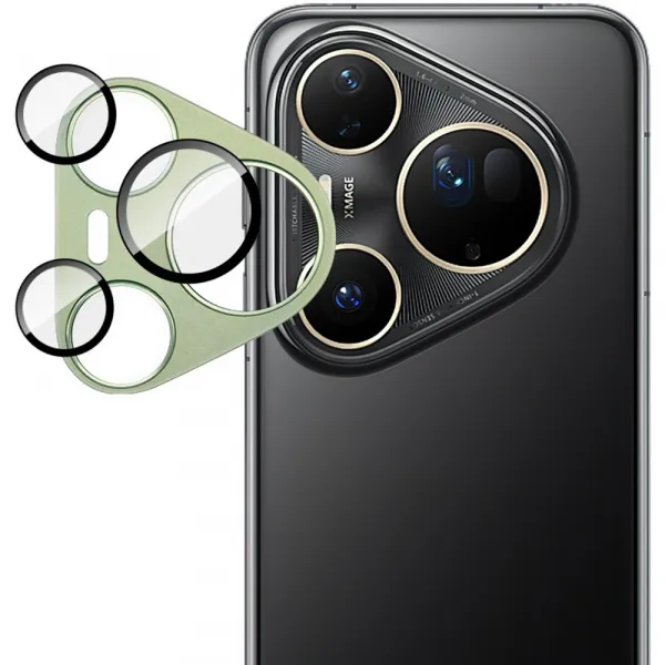 IMAK METAL PREMIUM COVER Ochrana fotoaparátu Huawei Pura 80 Ultra GREEN