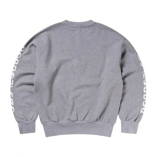 No Problemo Brainiac Sweatshirt "Grey Marl" (NP2000605-GREY-MARL)