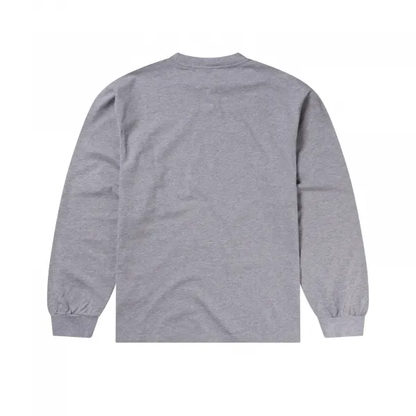 No Problemo LS Tee "Grey Marl" (NP6002205-GREY-MARL)