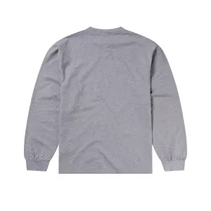 No Problemo LS Tee "Grey Marl" (NP6002205-GREY-MARL)