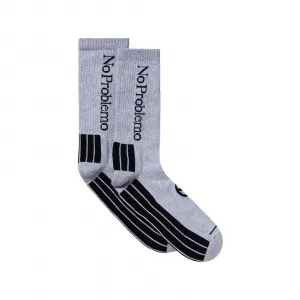 No Problemo Sock "Grey Marl" (NP0004305W-GREY-MARL)