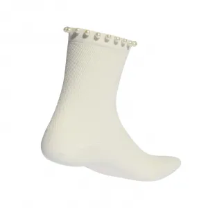 adidas Pearls Crew Socks 1p "Off White" (KD8378)
