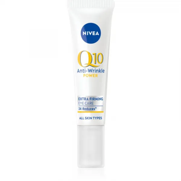 NIVEA Q10 Power spevňujúci očný krém proti vráskam 15 ml