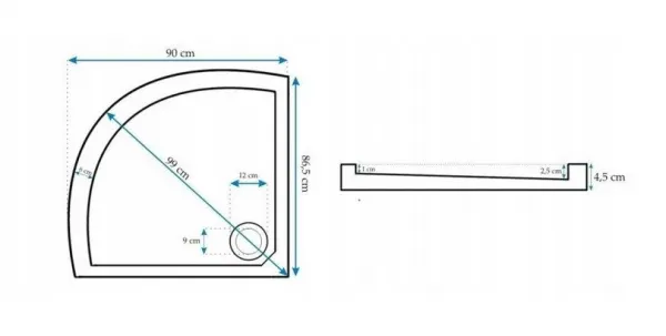 REA ROUND SPACE REA-K090A