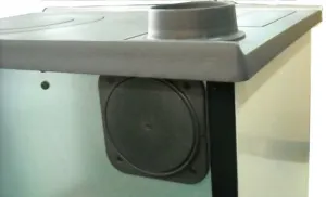 Plamen 850 Termo Glas ľavý - teplovodný sporák