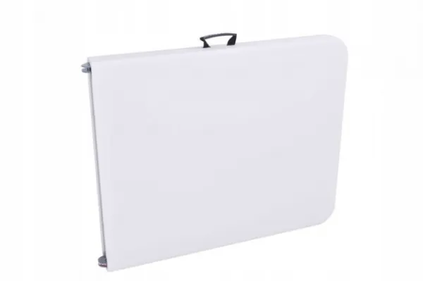 Rozkladací set FETA biely 180 cm + 6 stoličiek BASICO
