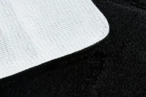 Kúpeľňový koberček SUPREME LINES línie, čierny