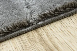 Kúpeľňový koberček SUPREME LINES línie, sivý