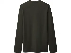 esmara Men Pánske tričko s dlhým rukávom (tmavozelená, XL (56/58))