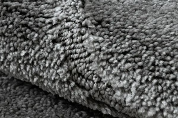 Kúpeľňový koberček SUPREME WAVES vlny, sivý