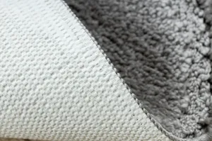 Kúpeľňový koberček SUPREME WAVES vlny, sivý