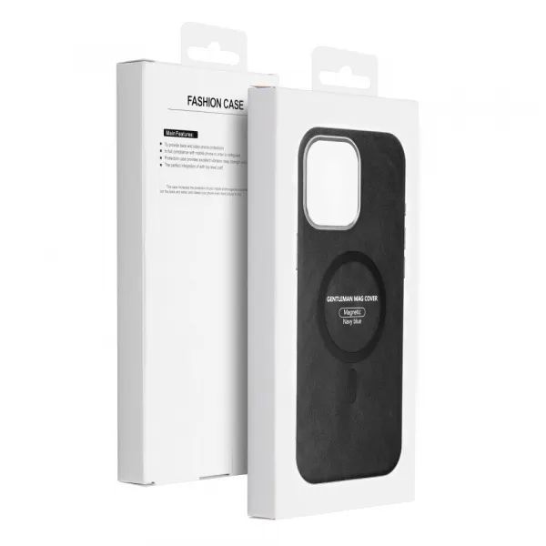 Gentleman kryt s MagSafe pre Apple iPhone 17, Čierny