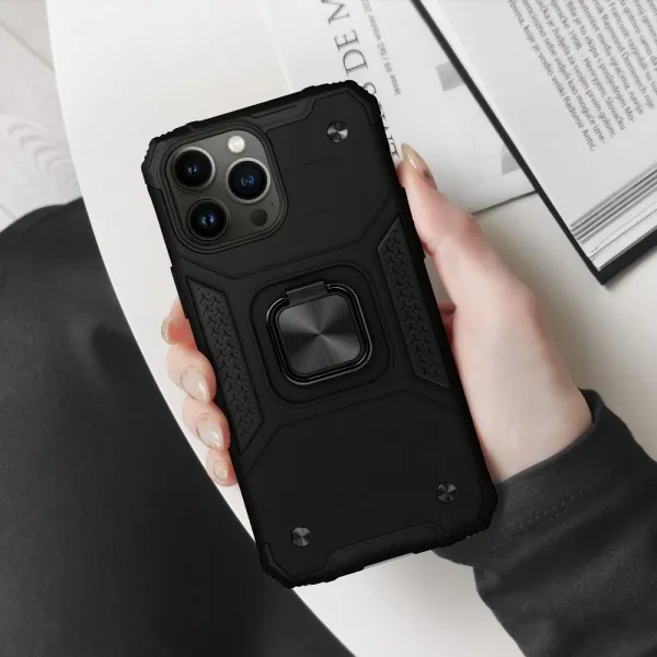 OEM Nitro kryt pre Apple iPhone 17, Čierny