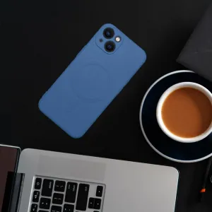 OEM Silikónový kryt s MagSafe pre Apple iPhone 17 Pro Max, Modrý