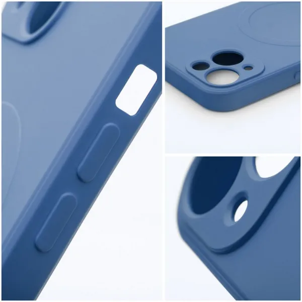 OEM Silikónový kryt s MagSafe pre Apple iPhone 17 Pro Max, Modrý