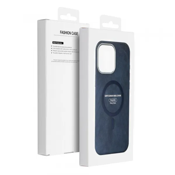 OEM Gentleman kryt s MagSafe pre Apple iPhone 17 Pro Max, Modrý
