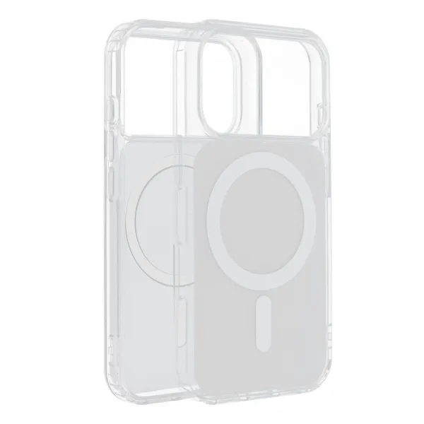 OEM Clear Fusion kryt s MagSafe pre Apple iPhone 17 Pro Max, Biely