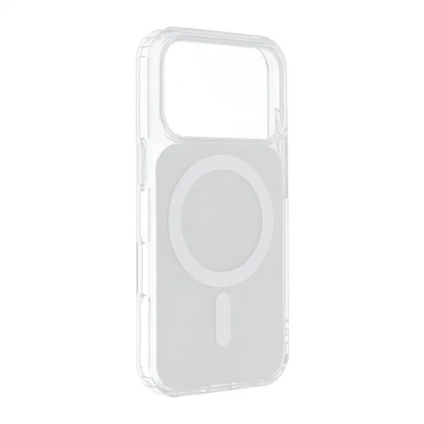 OEM Clear Fusion kryt s MagSafe pre Apple iPhone 17 Pro Max, Biely