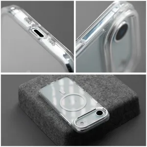 OEM Frame kryt s MagSafe pre Apple iPhone 17 Pro Max, Transparentný