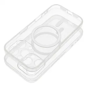OEM Silikónový kryt s MagSafe pre Apple iPhone 17, Transparentný