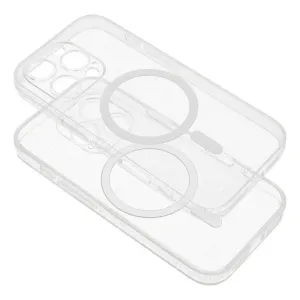 OEM Silikónový kryt s MagSafe pre Apple iPhone 17, Transparentný