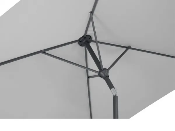Schneider Schirme Slnečník Bilbao, striebornosivá, 130 x 210 cm