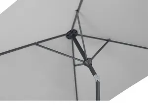 Schneider Schirme Slnečník Bilbao, striebornosivá, 130 x 210 cm