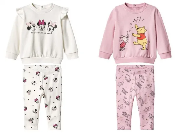 Dievčenská tepláková súprava pre bábätká, 2-dielna