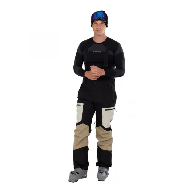 Pánske lyžiarske nohavice FUNDANGO Nexara ECO 3L Pants-610- sand