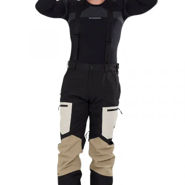 Pánske lyžiarske nohavice FUNDANGO Nexara ECO 3L Pants-610- sand