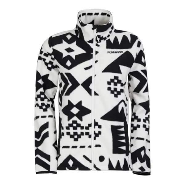 Dámska flisová mikina so zipsom FUNDANGO Serena Fleece Jacket-915- totem