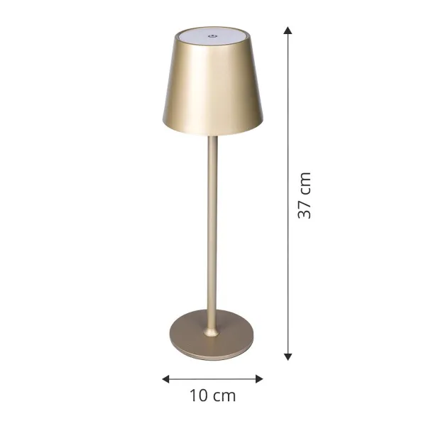 Die moderne Hausfrau Stmívatelná LED stolní lampa Stockholm