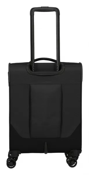Malý textilný kufor Travelite Umbria S Black