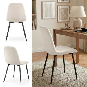 Ak furniture Čalouněná jídelní židle Lumo béžová