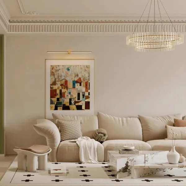 TooLight Kúpeľňové LED svietidlo APP1348-W 61,5 cm temne zlaté/neutrálna biela