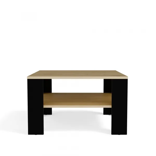 TP Living Konferenčný stolík Lawa Square 68 cm dub artisan/čierny