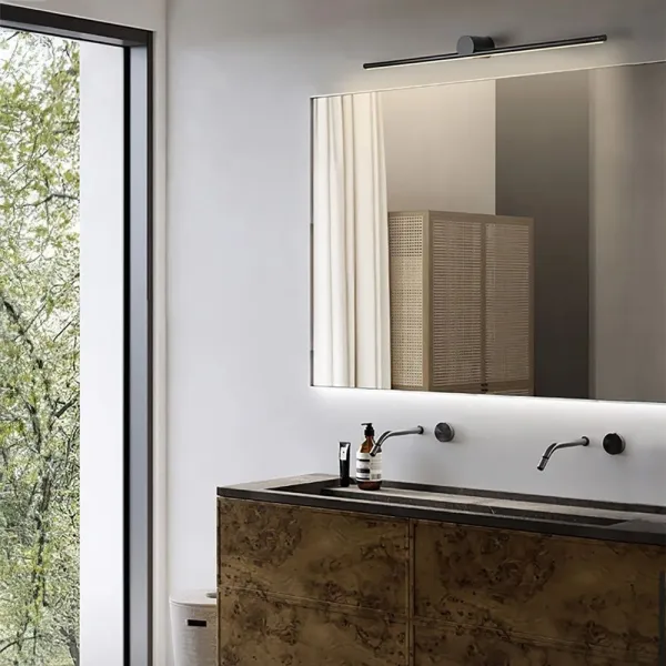 TooLight Kúpeľňové LED svietidlo APP1343-W 81,5 cm čierne/neutrálna biela