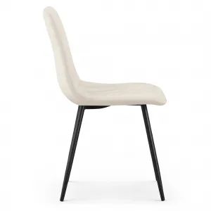Ak furniture Čalouněná jídelní židle Livo béžová