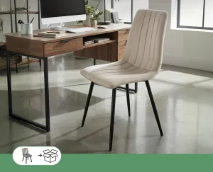 Ak furniture Čalouněná jídelní židle Livo béžová