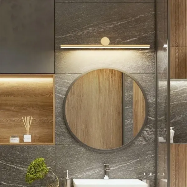 TooLight Kúpeľňové LED svietidlo APP1346-W 81,5 cm zlaté/neutrálna biela