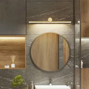TooLight Kúpeľňové LED svietidlo APP1346-W 81,5 cm zlaté/neutrálna biela