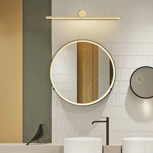 TooLight Kúpeľňové LED svietidlo APP1346-W 81,5 cm zlaté/neutrálna biela