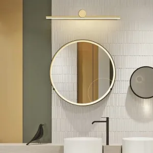 TooLight Kúpeľňové LED svietidlo APP1346-W 81,5 cm zlaté/neutrálna biela