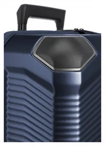 Stredný škrupinový kufor Travelite Millennium M Navy