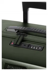 Malý škrupinový kufor Travelite Millennium S Pine Green
