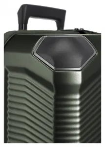 Malý škrupinový kufor Travelite Millennium S Pine Green