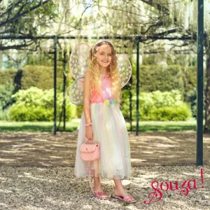 Souza! – detský kostým – víla Flora – 5 až 7 rokov, 110 – 122 cm