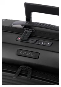 Palubný kufor na notebook Travelite Millennium S Front pocket Black