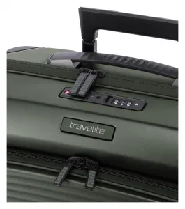 Palubný kufor na notebook Travelite Millennium S Front pocket Pine Green